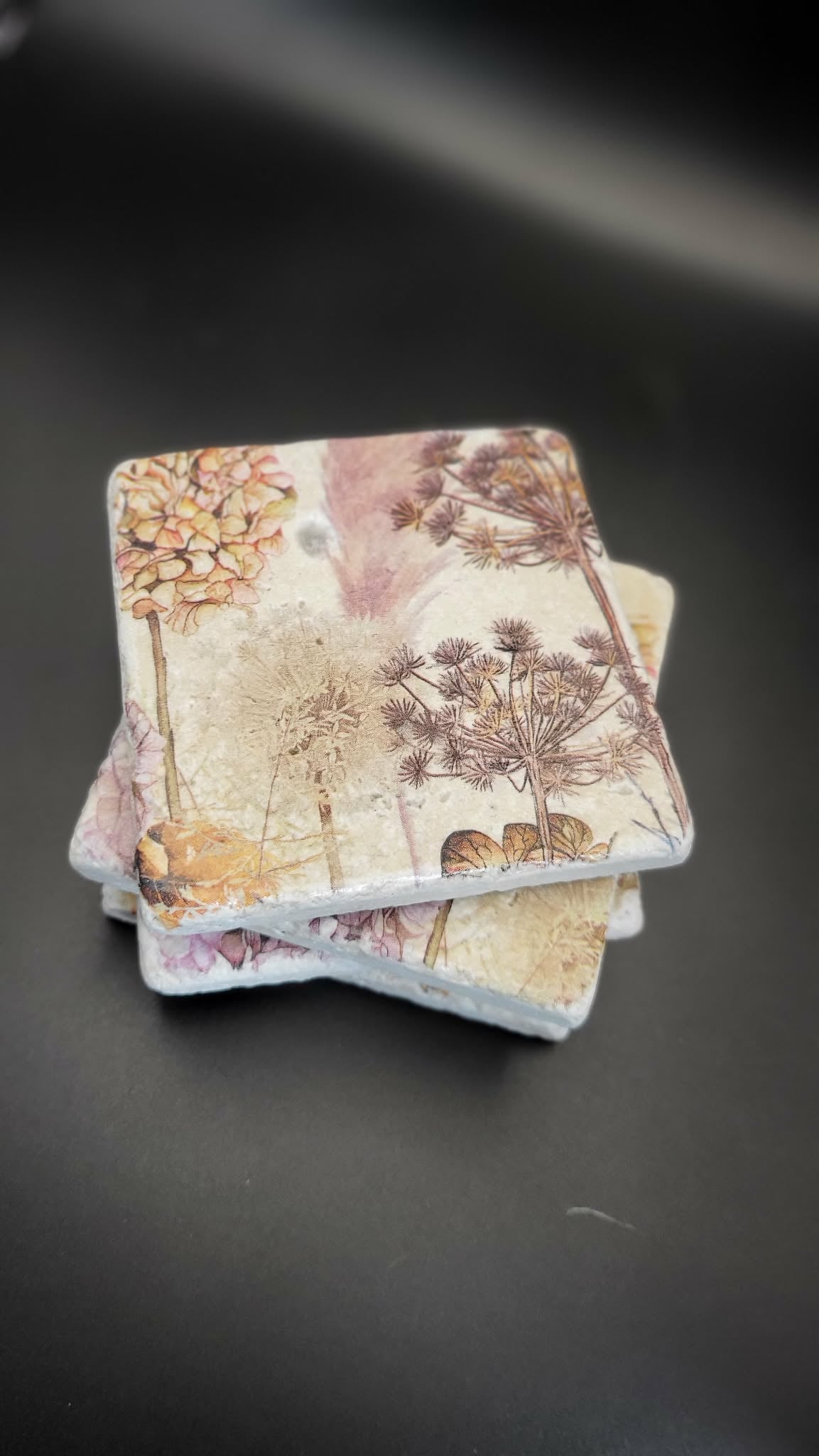 Handmade Stone coaster set