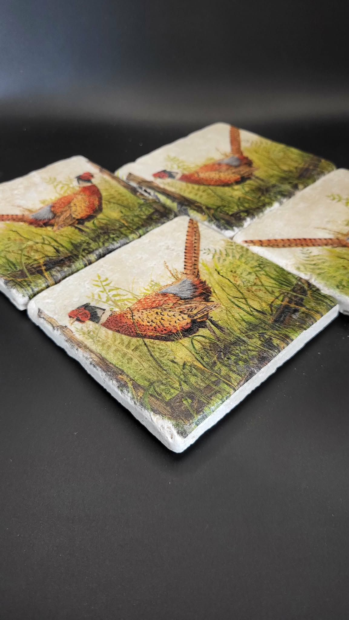 Handmade Stone coaster set
