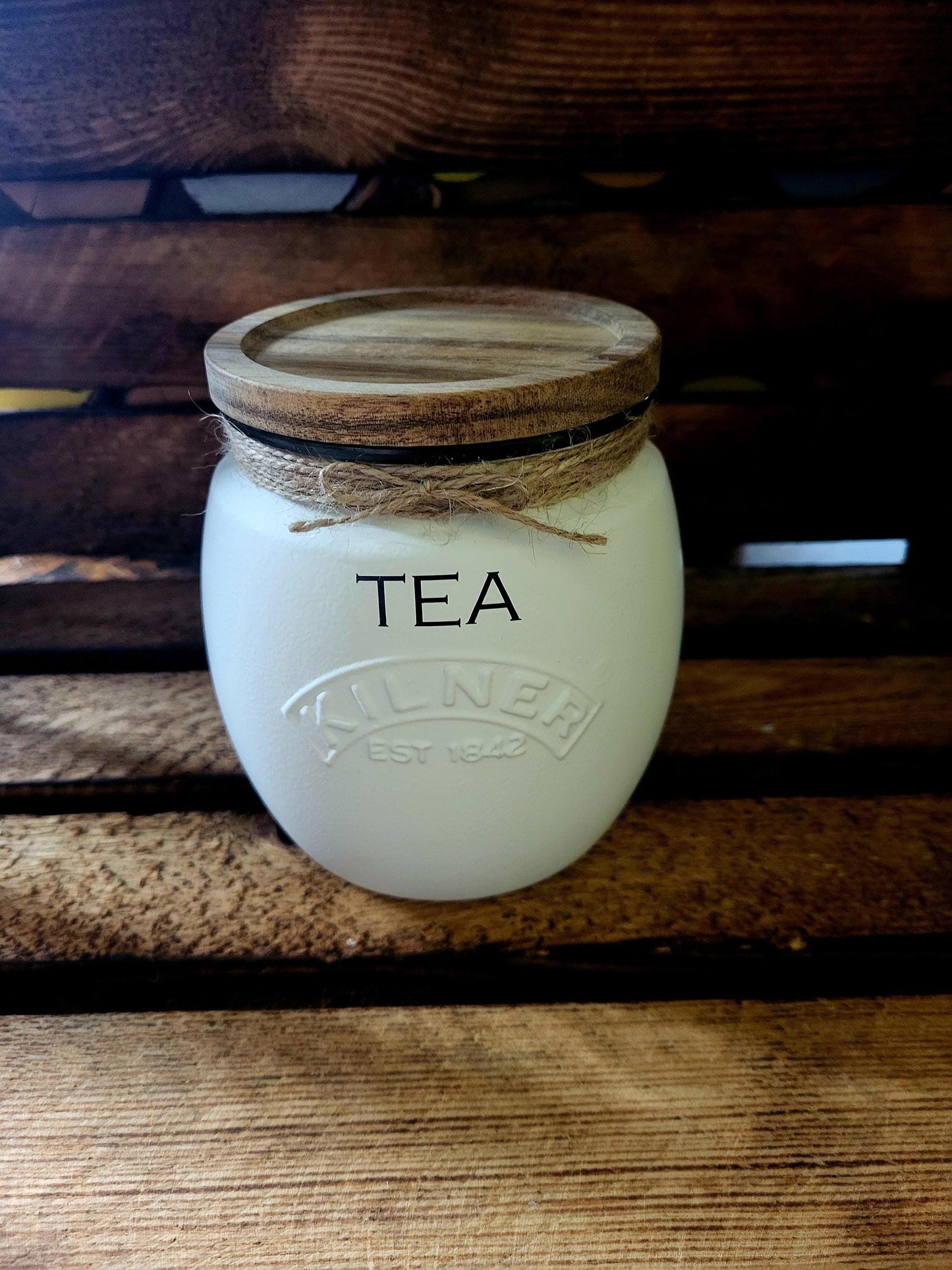 Tea, coffee and sugar canisters | kilner jars | Tea | Coffee | Sugar | Storage Jars | kitchen set