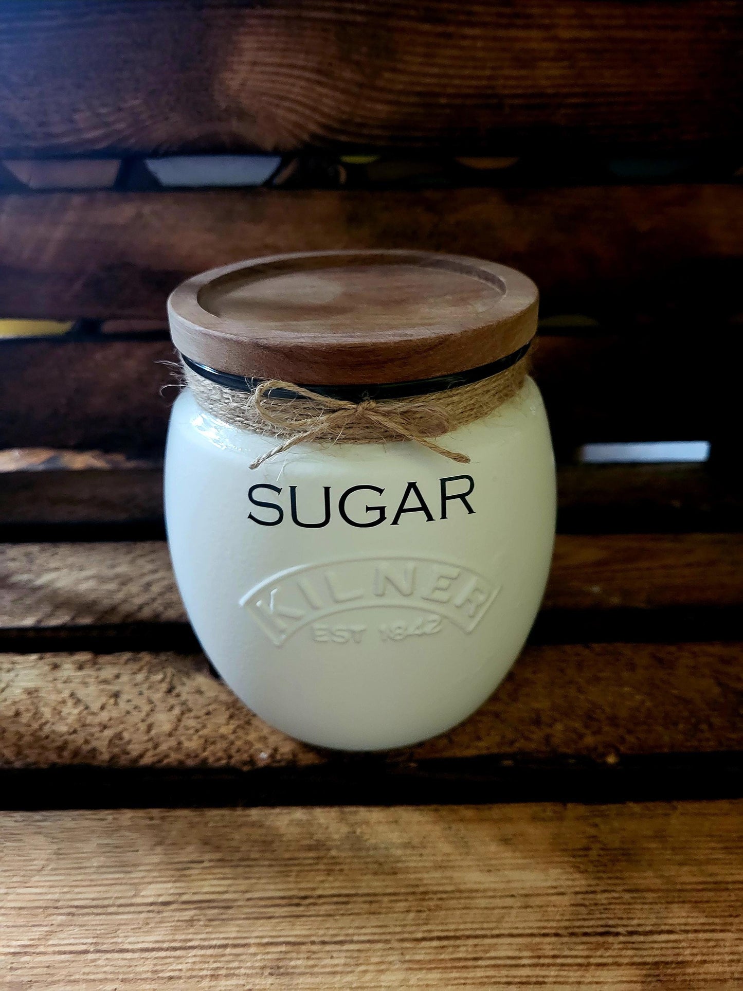 Tea, coffee and sugar canisters | kilner jars | Tea | Coffee | Sugar | Storage Jars | kitchen set