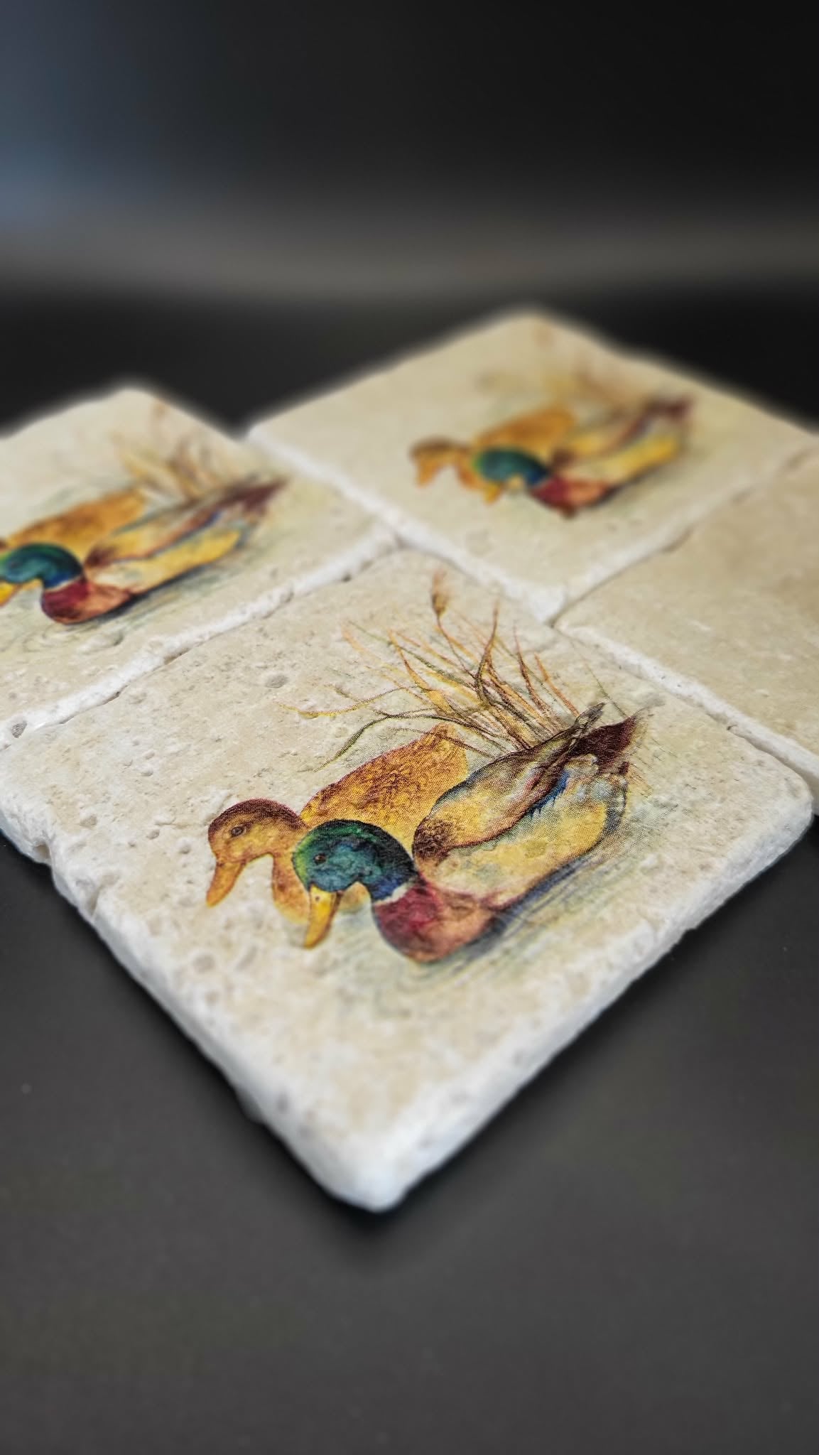 Handmade Stone coaster set