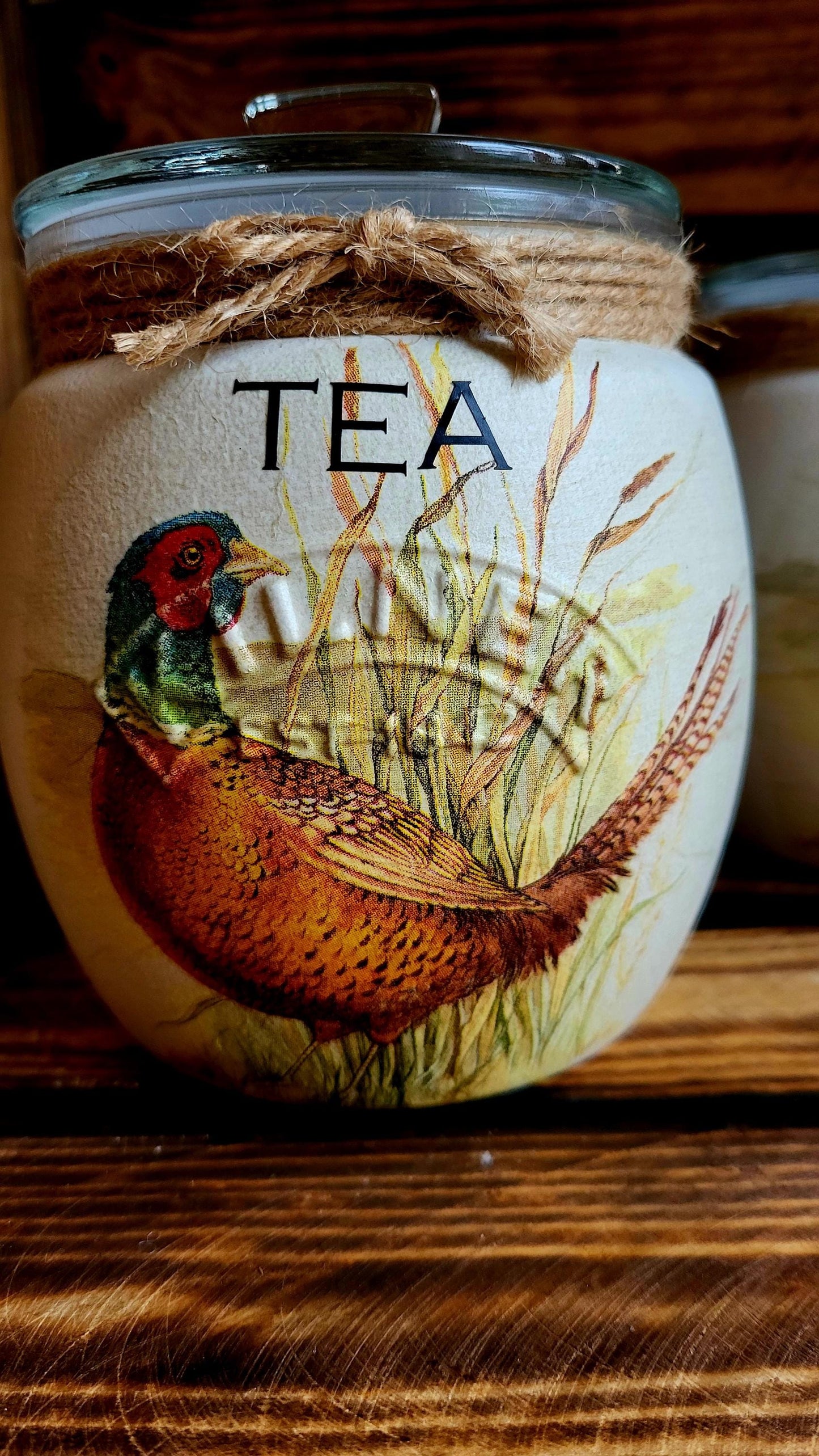 Tea, coffee and sugar canisters | kilner jars | Tea | Coffee | Sugar | Storage Jars | kitchen set