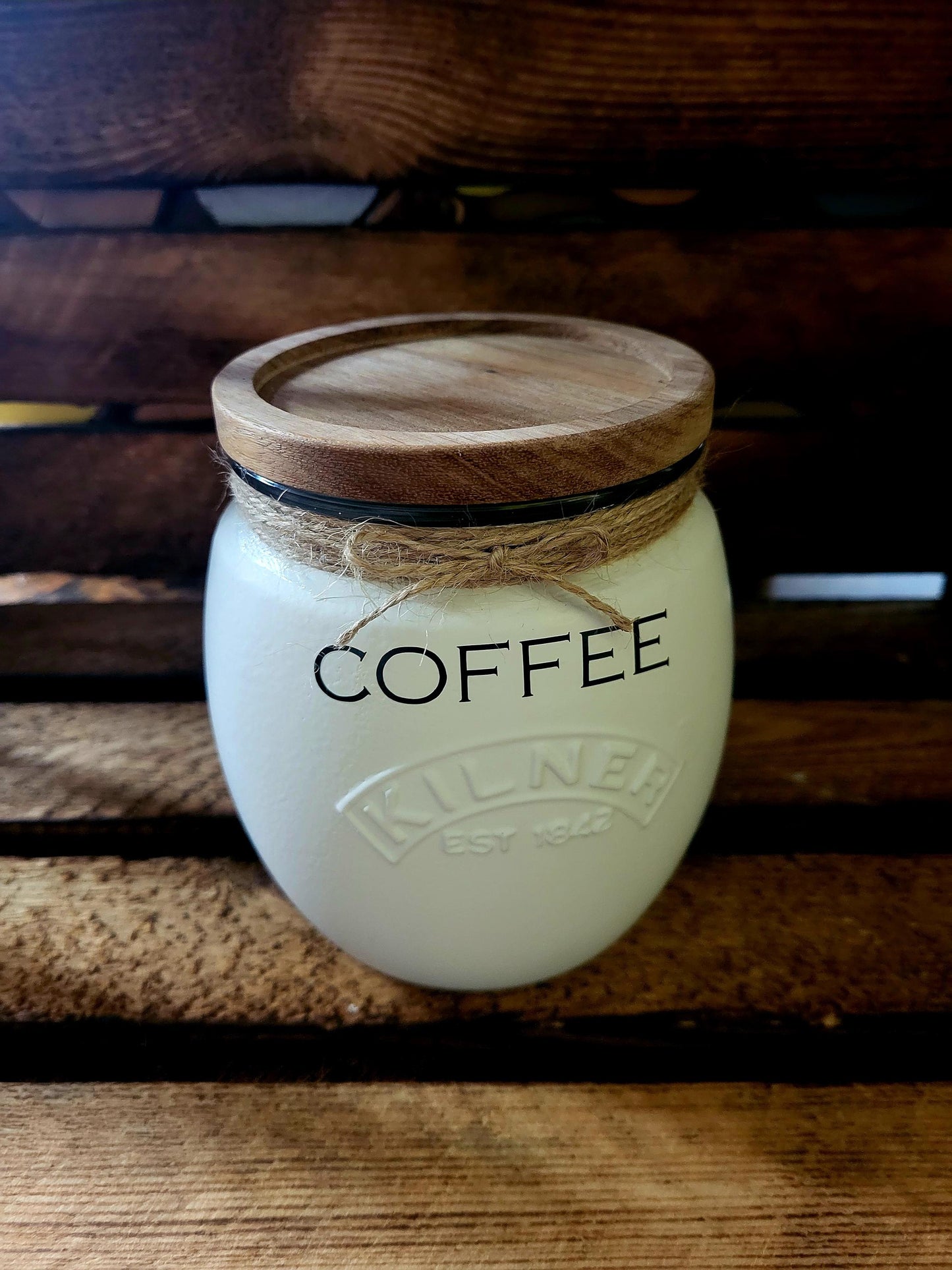 Tea, coffee and sugar canisters | kilner jars | Tea | Coffee | Sugar | Storage Jars | kitchen set
