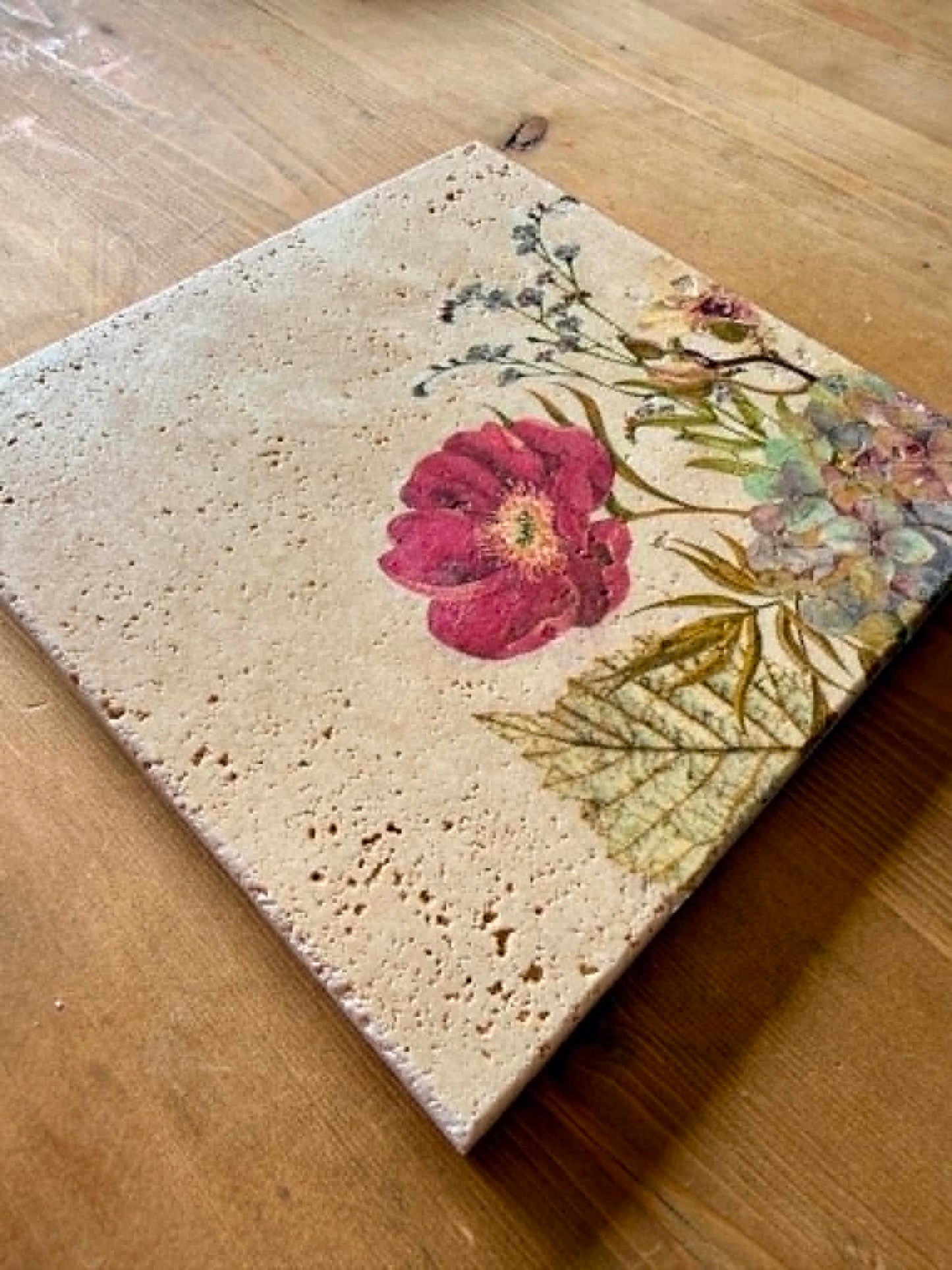 Handmade Stone placemat/ Trivet/ Worktop saver/ Natural stone placemats