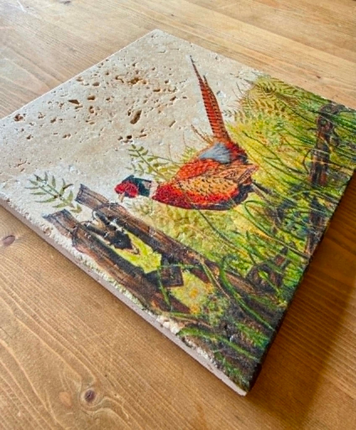 Handmade Stone placemat/ Trivet/ Worktop saver/ Natural stone placemats