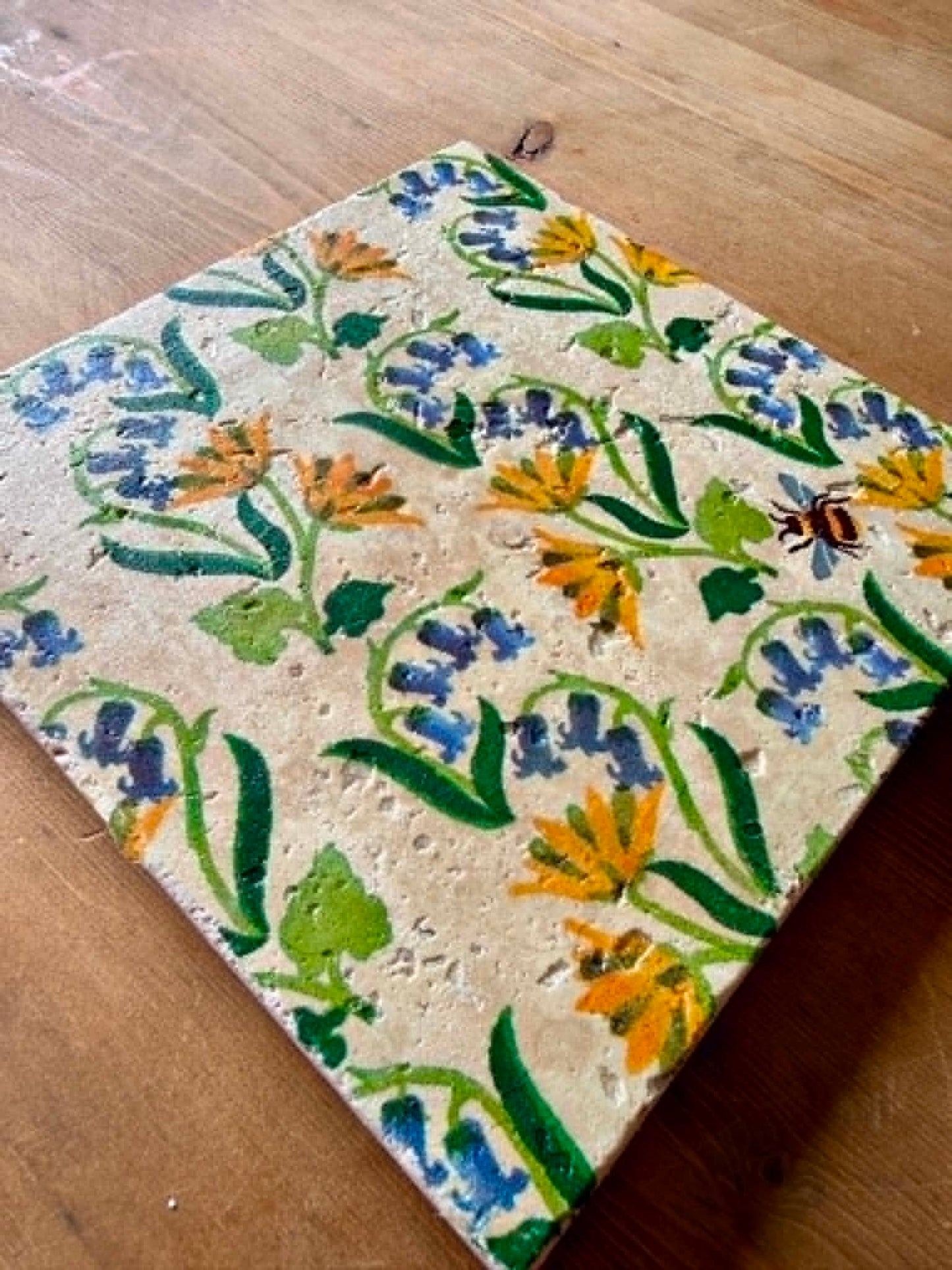 Handmade Stone placemat/ Trivet/ Worktop saver/ Natural stone placemats