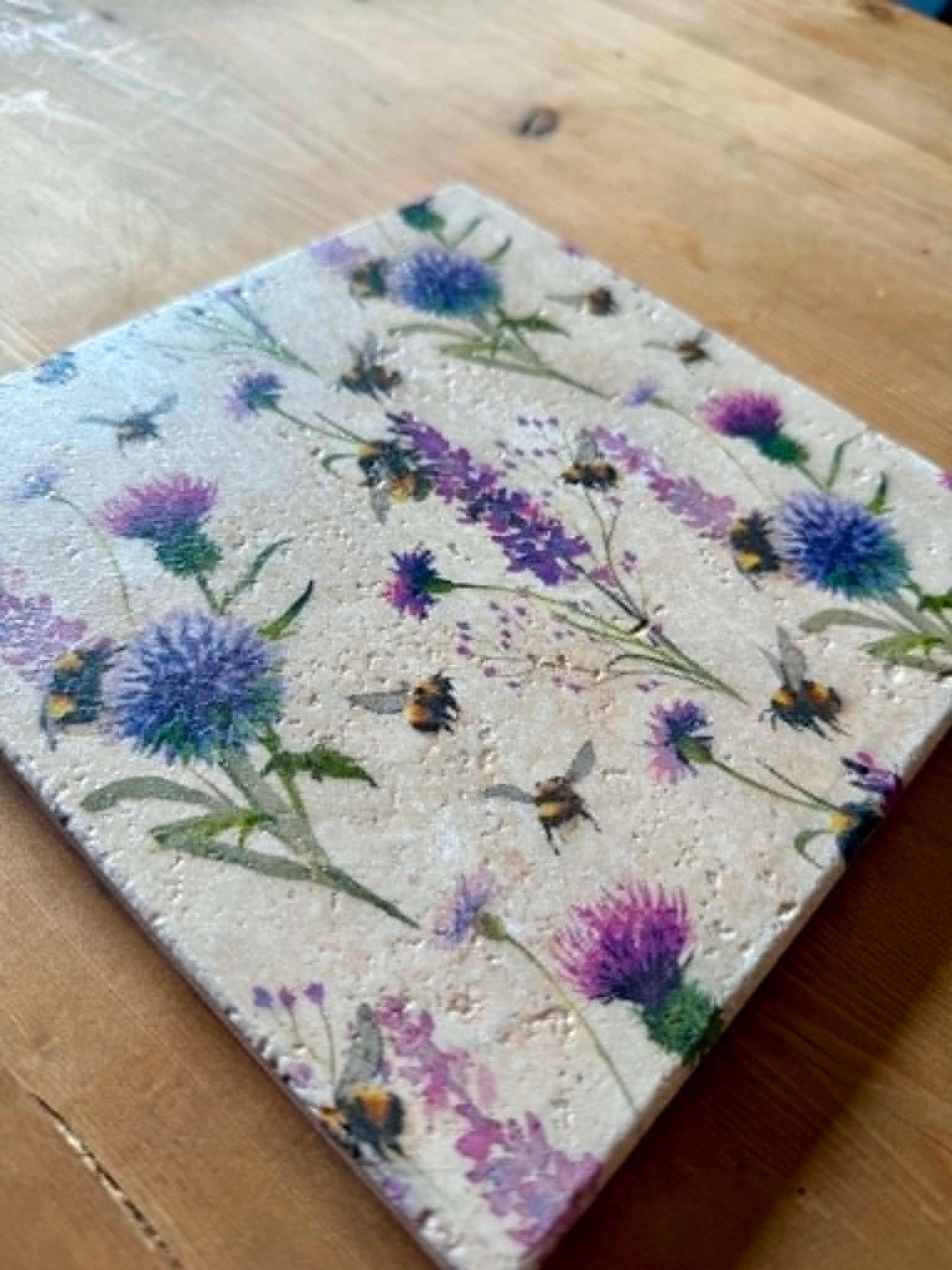 Handmade Stone placemat/ Trivet/ Worktop saver/ Natural stone placemats