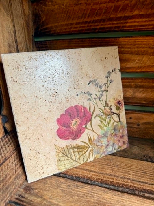 Handmade Stone placemat/ Trivet/ Worktop saver/ Natural stone placemats