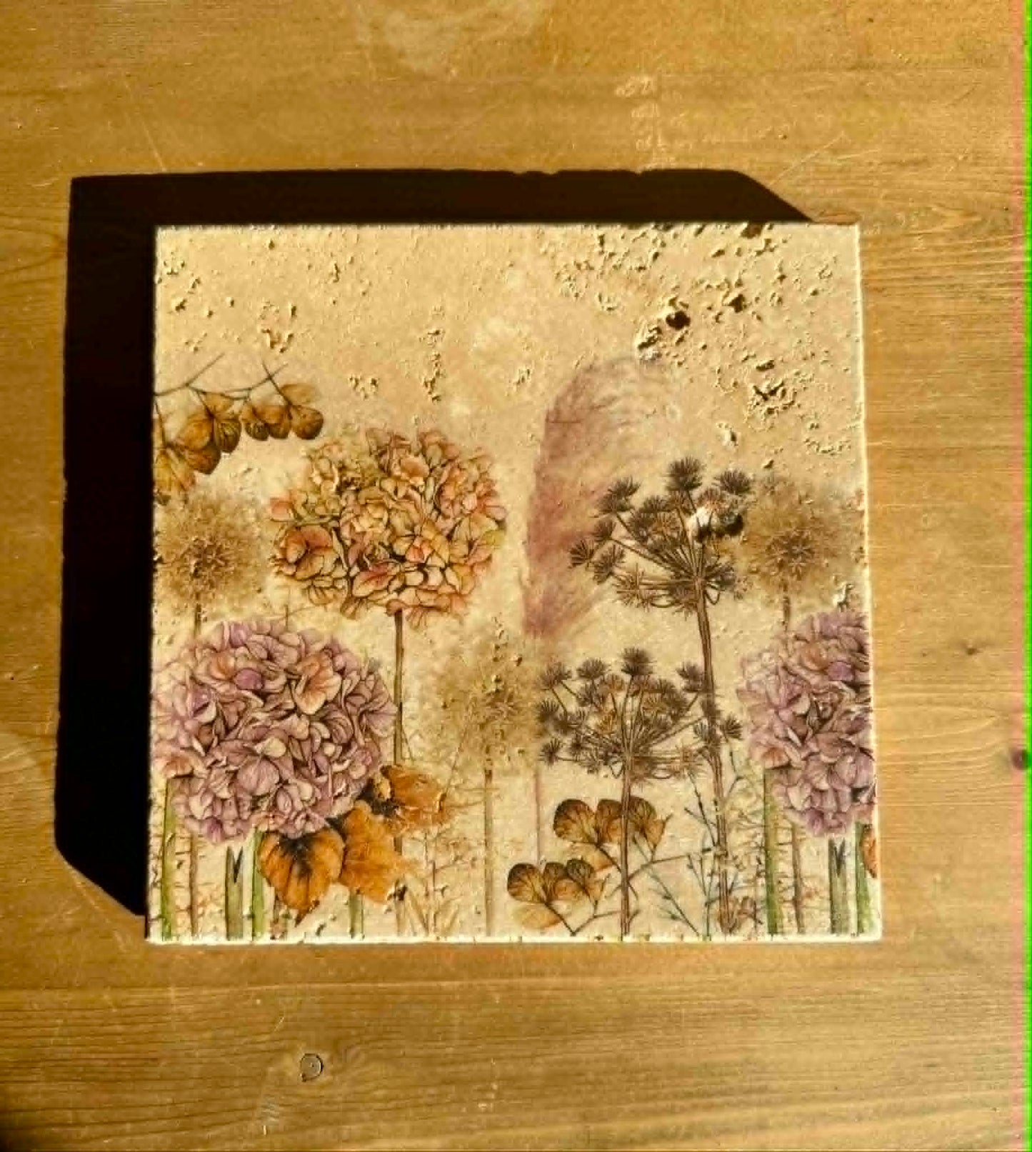 Natural Stone Placemat & Coaster Set (2–8) | Handmade Heat Resistant