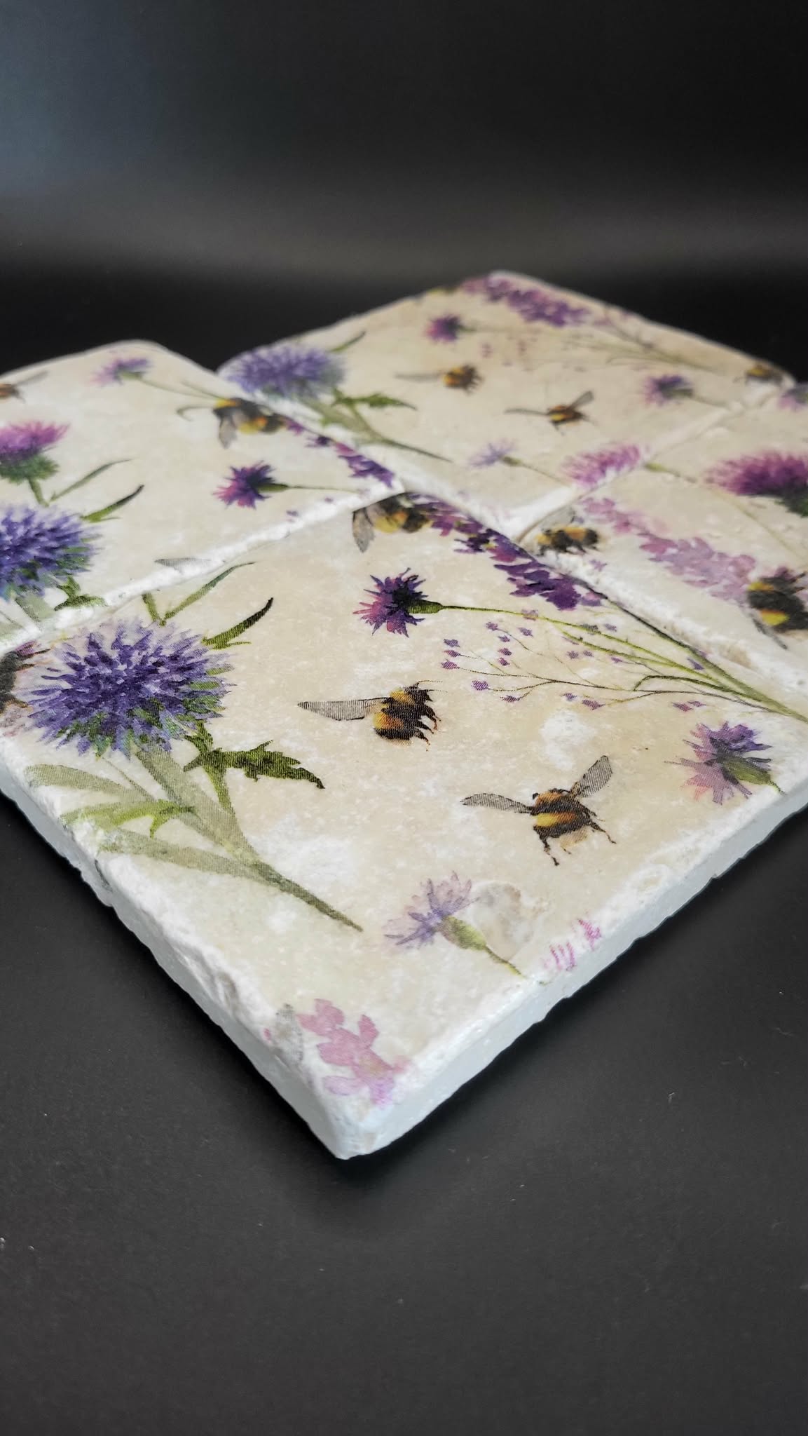 Handmade Stone placemat/ Trivet/ Worktop saver/ Natural stone placemats