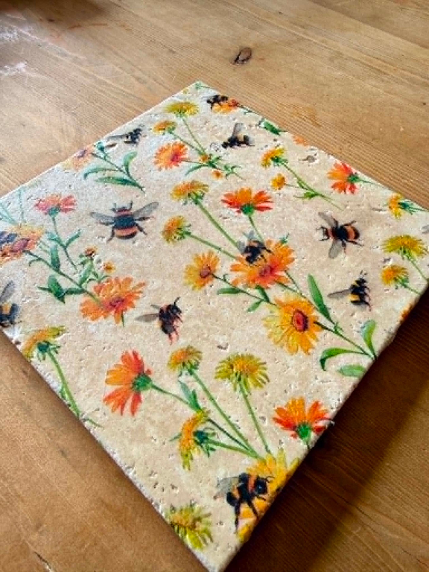 Handmade Stone placemat/ Trivet/ Worktop saver/ Natural stone placemats