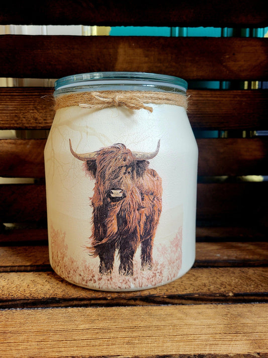 Decorative cookie and biscuit jar